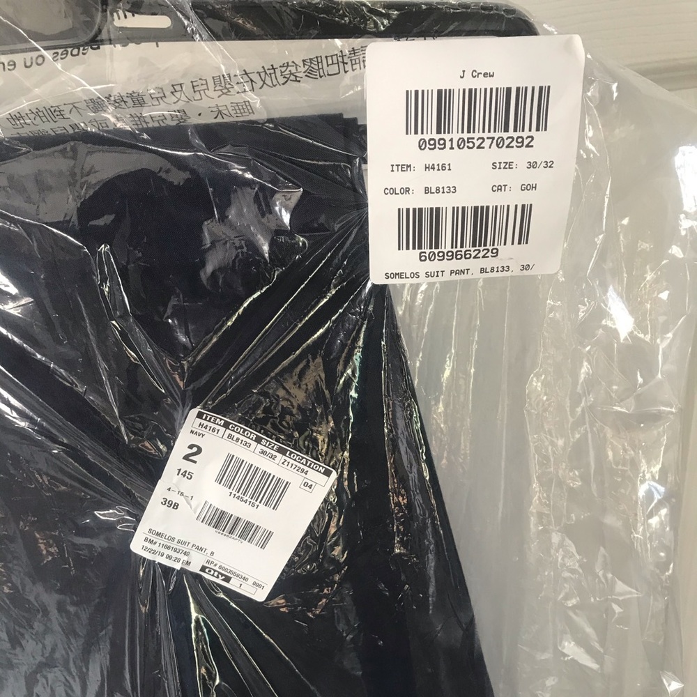 J. Crews suit set still in package